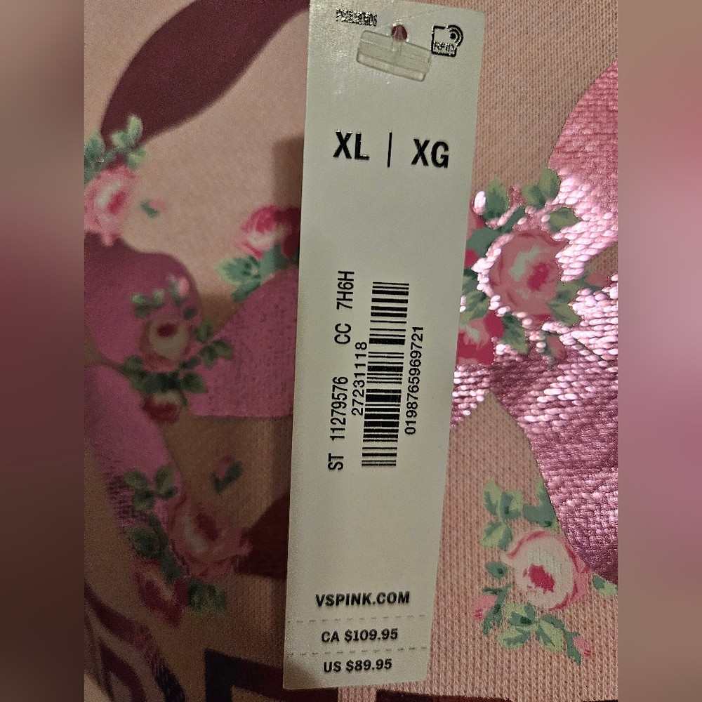 NWT PINK x LoveShackFancy Oversized Hoodie🩷 - Picture 11 of 15
